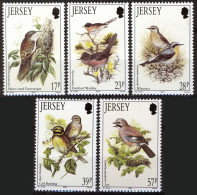 Jersey 1993 MiNr. 630 - 634 Migratory Birds (I) 5v MNH** 8,50 € - Altri & Non Classificati