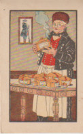 Patriotisme. Illustr. Pierre VINCENT 1918 "L'Alsace Est Française" Foie Gras Truffé De Strasbourg - Patriotic