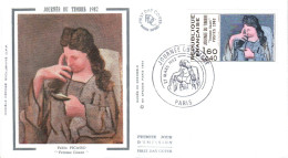 FDC 1982 JOURNEE DU TIMBRE - 1980-1989