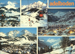 11864251 Adelboden Luftseilbahn Sesselbahn Ortsansicht  Adelboden BE - Sonstige & Ohne Zuordnung