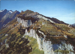 11863971 Aescher-Wildkirchli Fliegeraufnahme Ebenalp Schaefler Saentis Weissbad - Sonstige & Ohne Zuordnung