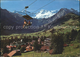 11863931 Adelboden Sesselbahn Schwandfeldspitz Steghorn Wildstrubel Fitzer Adelb - Other & Unclassified