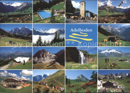 11863918 Adelboden Kirch Luftseilbahn Schwimmbad Wasserfall Teilansichten Adelbo - Other & Unclassified