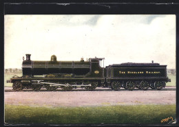 Pc Englische Eisenbahn-Lokomotive Murthly Castle Der Highland Railway  - Trains