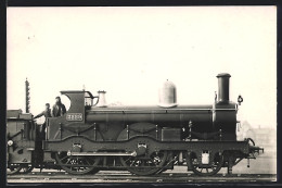 Pc 6-wheeled Locomotive No. 3229 With Crew  - Trains