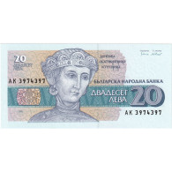 Bulgarie, 20 Leva, KM:100a, NEUF - Bulgarie