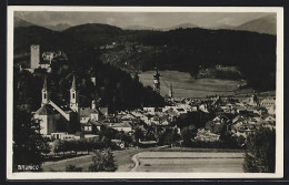 Cartolina Brunico, Ortsansicht Aus Der Vogelschau  - Andere & Zonder Classificatie