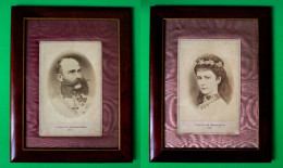 D-AT Franz Josef & Sissi Kaiser & Kaiserin Von Österreich -anfang 1900 - Historical Documents