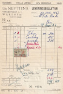 104-Ets Nuyttens...Guinness, Stella Artois, Spa Monopole, Vichy....Waregem..Belgique-Belgie...1957 - Printing & Stationeries