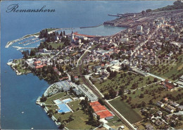 11863713 Romanshorn TG Fliegeraufnahme Schwimmbad Bodensee Romanshorn - Altri & Non Classificati