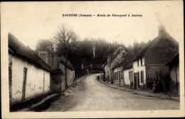 CPA Saveuse Somme, Route De Senarpont In Amiens - Sonstige & Ohne Zuordnung