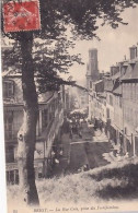 BREST                      La Rue Crée. Prise Des Fortifications - Brest