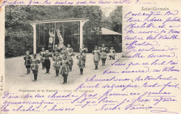 St Germain En Laye * 1903 * Pensionnat De La Nativité , Cour Du Gymnase * Enfants école Balançoire Jeux Enfant - St. Germain En Laye