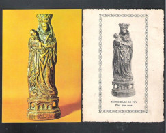 FOY-NOTRE-DAME - STATUE MIRACULEUSE - 2 POSTKAARTEN - NELS  (14.385) - Dinant