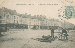 50 PERIERS - La Place Du Marché  - TB - Other & Unclassified