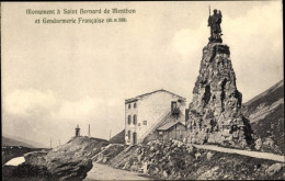 CPA Menthon Saint Bernard Lac D'Annecy Haute Savoie, Denkmal Von Saint Bernard Von Menthon - Sonstige & Ohne Zuordnung