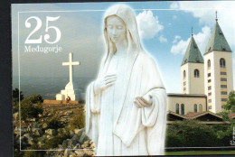 BOSNIA HERZEGOVINA /CROAT - 2006 - MEDUGORJE BKLT COMPLETE PANE OF 2 SETS MNH, SG CAT £24 - Bosnia Herzegovina