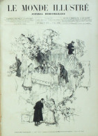 L'Univers Illustré 1874 N°1026 Offenbach Don Carlos Espagne Chaussée Géants Irland Chine Pharaon Irun - 1850 - 1899