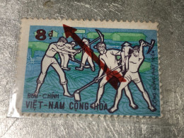 VIET NAM SOUTH STAMPS (ERROR Printed Deviate 1972-8 DONG )1 STAMPS Rare - Vietnam