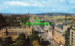 R581292 Edinburgh. From Sir Walter Scott Monument. Princess Street. E. T. W. Den - Welt