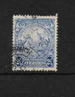 BARBADOS 1938 2½d SG 251a 'MARK ON CENTRAL ORNAMENT' VARIETY FINE USED Cat £55 - Barbades (...-1966)