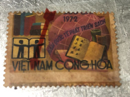 VIET NAM SOUTH STAMPS (ERROR Printed Deviate 1972-2 DONG )1 STAMPS Rare - Vietnam