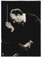 Fotografie Ellinger, Salzburg, Portrait Dirigent Milan Horvat  - Personalidades Famosas