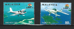 MALAISIE. N°517-8 De 1993. Avions. - Vliegtuigen