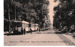 DEND Bonsecours Route De Conde Depart D Un Tramway Electrique Pour Valenciennes - Other & Unclassified