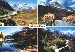 11862118 Albulapass Mit Piz Piramida Uertsch Palpuognasee Strassenpartie Albula - Autres & Non Classés