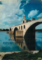 AVIGNON Le Pont Saint Bénézet Et La Chapelle Saint Nicolas 3 (scan Recto Verso)MF2700 - Avignon (Palais & Pont)