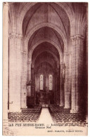 Maine Et Loire , Le Puy Notre Dame , Intérieur De L'église Grande Nef - Sonstige & Ohne Zuordnung