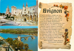 AVIGNON 1Palais Des Papes 2 Pont Bénézet Et La Chapelle Saint Nicolas 9(scan Recto Verso)MF2700 - Avignon (Palais & Pont)