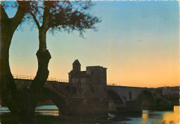 AVIGNON Le Pont ST Benezet La Nuit 7(scan Recto Verso)MF2701 - Avignon (Palais & Pont)