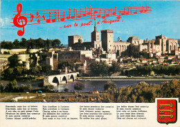 AVIGNON Palais Des Papes Le Pont St Bénézet Et Sa Chanson7 (scan Recto Verso)MF2702 - Avignon (Palais & Pont)