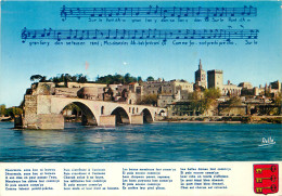 AVIGNON Le Pont Saint Bénézet Et Sa Chanson Légendaire 25(scan Recto Verso)MF2702 - Avignon (Palais & Pont)