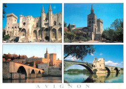 AVIGNON Le Palais Des Papes, Le Pont St Bénézet 7(scan Recto Verso)MF2703 - Avignon (Palais & Pont)