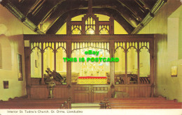 R582091 Llandudno. Gt. Orme. Interior St. Tudno Church. E. T. W. Dennis. Photoco - Monde