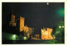 AVIGNON Illuminations Sur Le Palais Des Papes 4(scan Recto Verso)MF2705 - Avignon (Palais & Pont)