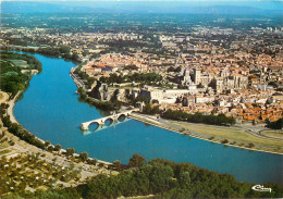 AVIGNON Cité Des Papes Le Camping Sur L Ile De La Republique ,le Pont St Bénézet...19 (scan Recto Verso)MF2706 - Avignon (Palais & Pont)