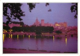 AVIGNON Le Palais Des Papes Reflets Sur Le Rhone 19(scan Recto Verso)MF2707 - Avignon (Palais & Pont)