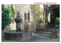 VAISON LA ROMAINE Fontaine Dans La Haute Ville Médiévale 5(scan Recto Verso)MF2708 - Vaison La Romaine