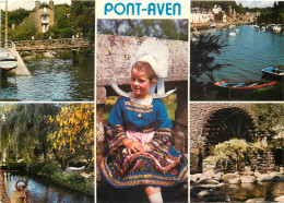 PONT AVEN La Ville Des Meuniers Et Des Artistes 3 (scan Recto Verso)MF2710 - Pont Aven