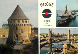 BREST Sur Une Des Plus Belles Rades Du Monde 18(SCAN RECTO VERSO)MF2713 - Brest