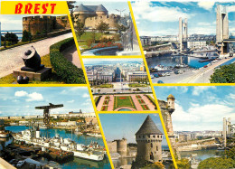 BREST Le Chateau L Arsenal La Place Du Marechal Leclerc 19(SCAN RECTO VERSO)MF2713 - Brest