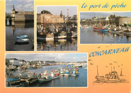 CONCARNEAU La Ville Close Le Port La Criee 19(SCAN RECTO VERSO )MF2714 - Concarneau