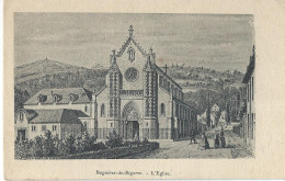 CH 65 Hautes Pyrenees Bagneres De Bigorre L' Eglise Dessin Gravure - Bagneres De Bigorre