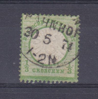 Deutsche Reichpost - Empire - Yvert 14 Oblitéré - Cachet Bahnhof - Valeur 20 € ++ - Used Stamps