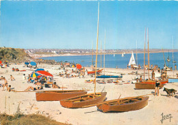 ESQUIBERNE AUDIERNE La Plage De Ste- Edwett Et  Les Voiliers Au Fond La Grande Plage6(scan Recto Verso)MF2724 - Audierne