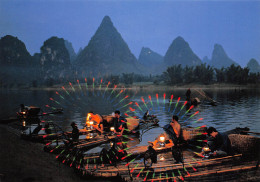 CHINE China 中国  Fishing At Yangshuo 阳朔  29 (scan Recto Verso)MF2724TER - Chine